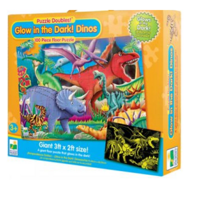 The Learning Journey: Glow in the dark Dinos (100 piece) mulveys.ie nationwide shipping