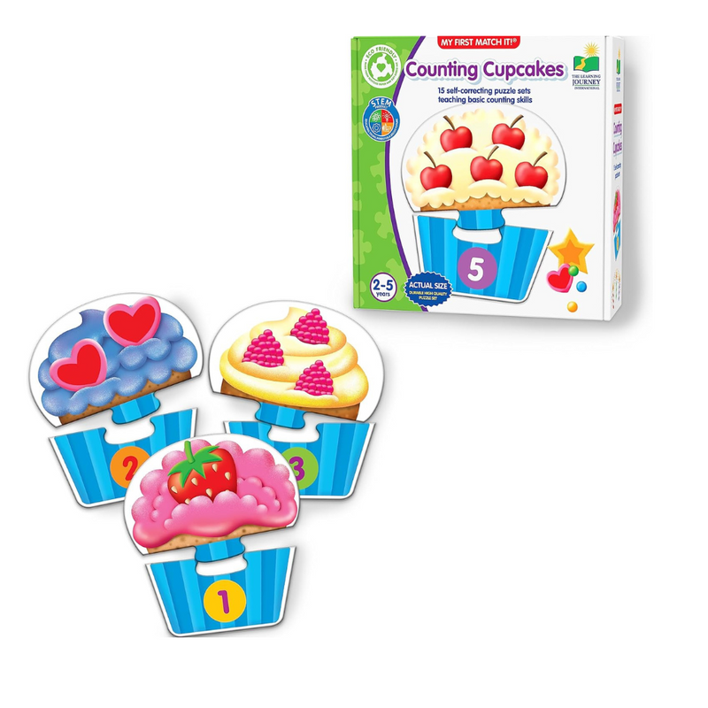 The Learning Journey: My First Match It - Counting Cupcakes mulveys.ie nationwide shipping
