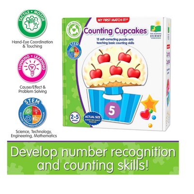 The Learning Journey: My First Match It - Counting Cupcakes mulveys.ie nationwide shipping