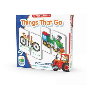 THE LEARNING JOURNEY  My First Match It! Things That Go mulveys.ie nationwide shipping