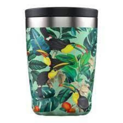 Chilly s coffee cup tropical toucan 340ml mulveys.ie nationwide shipping
