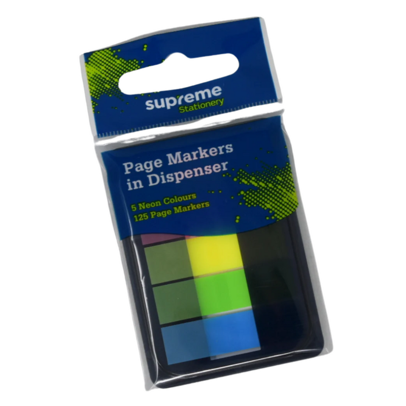 Page Markers Dispenser - 125 pk