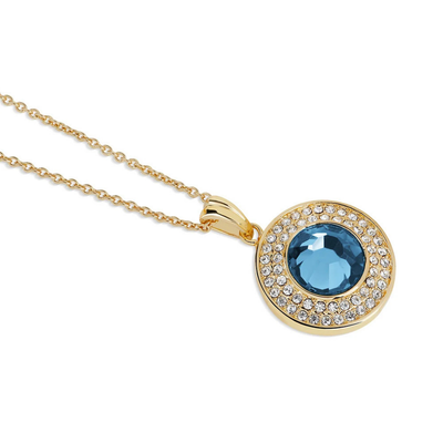 Newbridge Pendant with Montana Coloured Stone