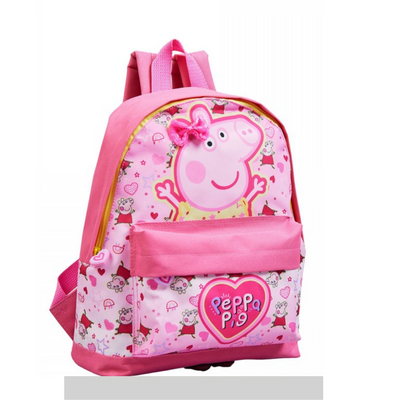 Peppa Pig Girls School Bag Toddler Backpack Pink mulveys.ie nationwide shipping