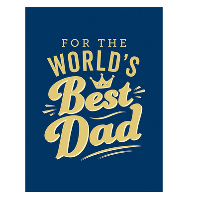 For the worlds Best Dad Hardback  mulveys.ie nationwide shipping