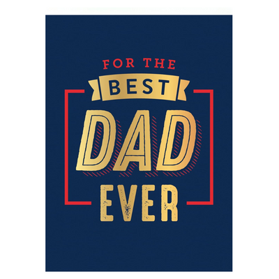 For the Best Dad EVER Hardback mulveys.ie nationwide shipping