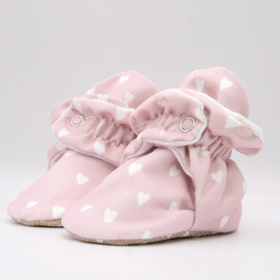 Pink - Baby Booties That Stay-On With Non-Slip Soles | Snugabugz mulveys.ie nationwide shipping