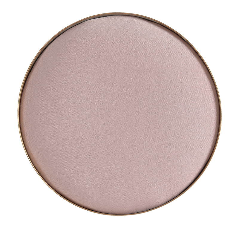 Mathlide Pink round tray with gold rim for plaster: Mathilde M.