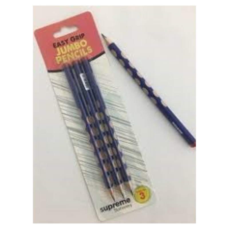 Easy Grip Pencil 3pk