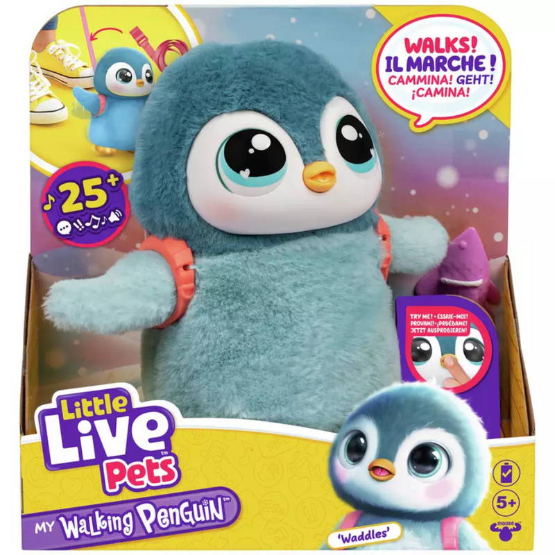 Little Live Pets My Walking Penguin - Waddles