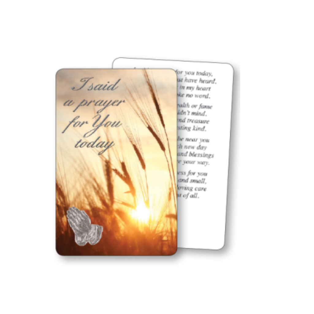Prayer Card - I Said A Prayer 71834 – Mulveys.ie