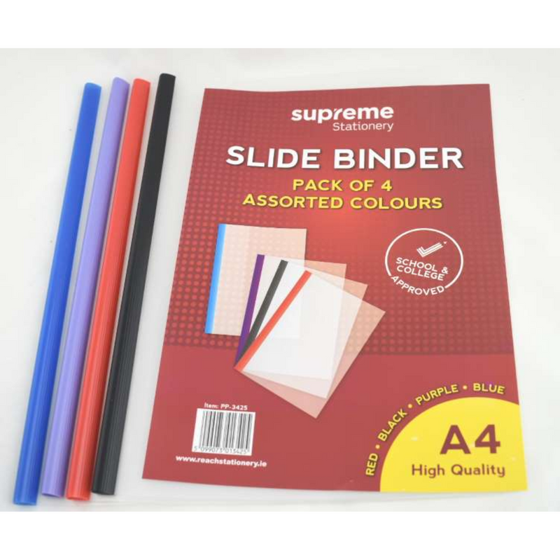 Slide Binder 4pk