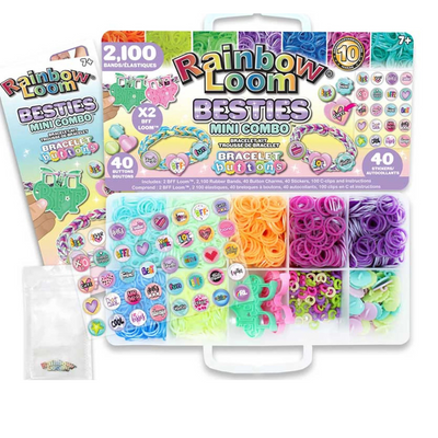 Rainbow Loom Besties Mini Combo Loom Bands mulveysie nationwide shipping