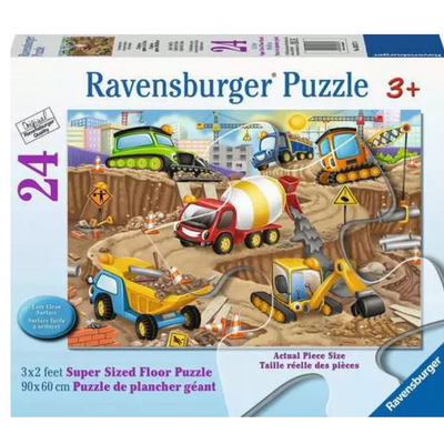 RavensburgerConstructionFunGiantFloorPuzzle mulveys.ie nationwide  shipping