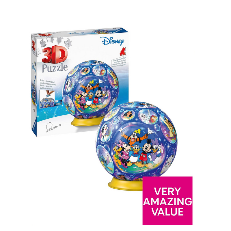 Ravensburger Disney Character 72 piece 3D Jigsaw Puzzle