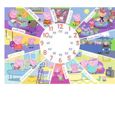 Ravensburger Peppa Pig Clock Puzzle