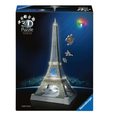 Ravensburger_3D_Puzzle_Iconics_Eiffel_Tower_-_with_light  mulveys.ie nationwide shipping