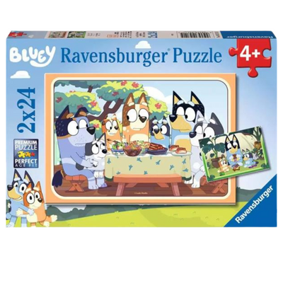 Ravensburger Bluey  2 X 24 Pieces mulveys.ie nationwide shipping