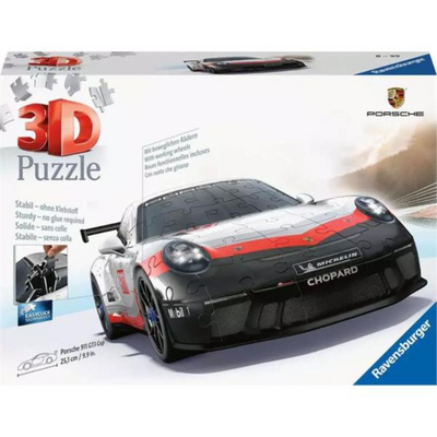 Ravensburger Porsche Gt3 Cup  3D Puzzle 108 Pieces mulveys.ie nationwide shipping