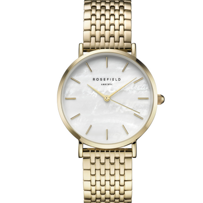 Rosefield The Upper East Side White Pearl Gold