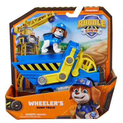 Rubble & Crew Wheeler's Dump Truck Toy Vehicle