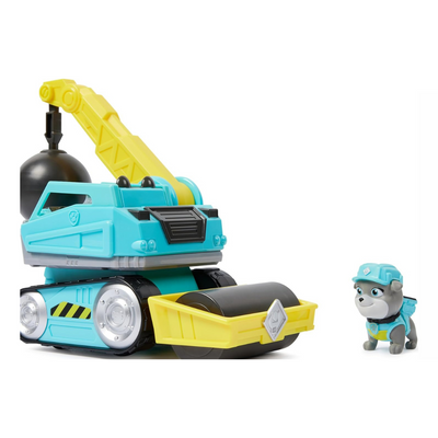 Rubble and Crew, Motor’s Wrecking Ball Toy Truck with Action Figure