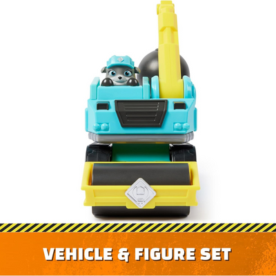 Rubble and Crew, Motor’s Wrecking Ball Toy Truck with Action Figure