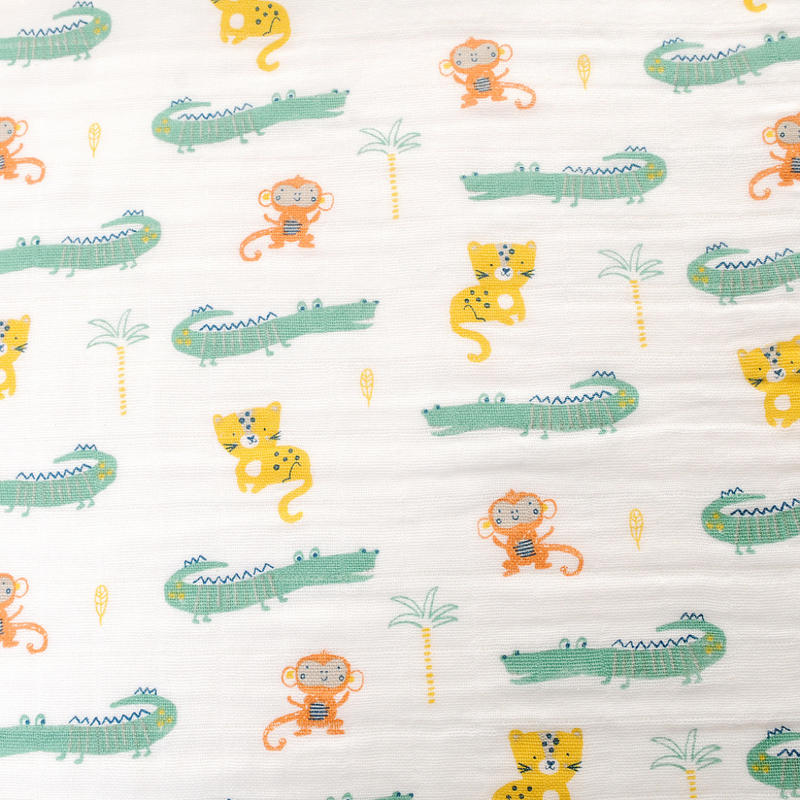 SAVANNA  ANIMALS MUSLIN SET