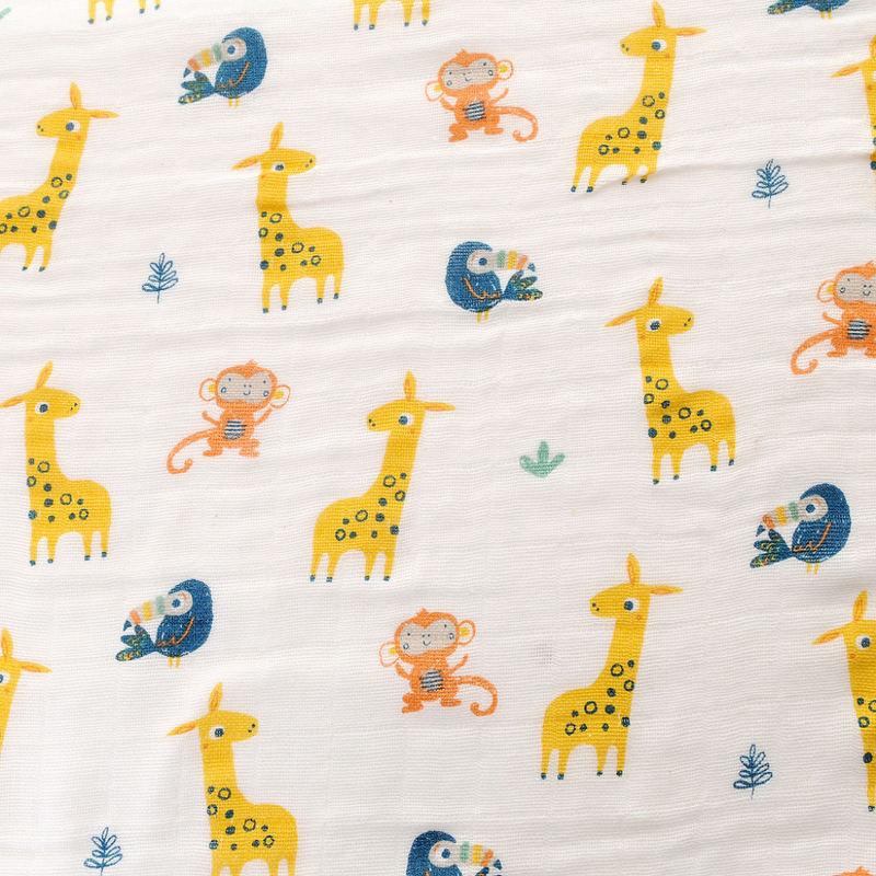 SAVANNA  ANIMALS MUSLIN SET