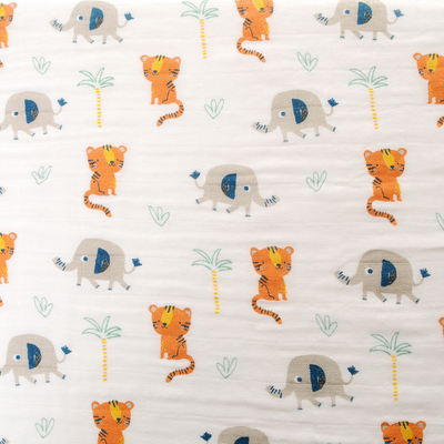 SAVANNA  ANIMALS MUSLIN SET