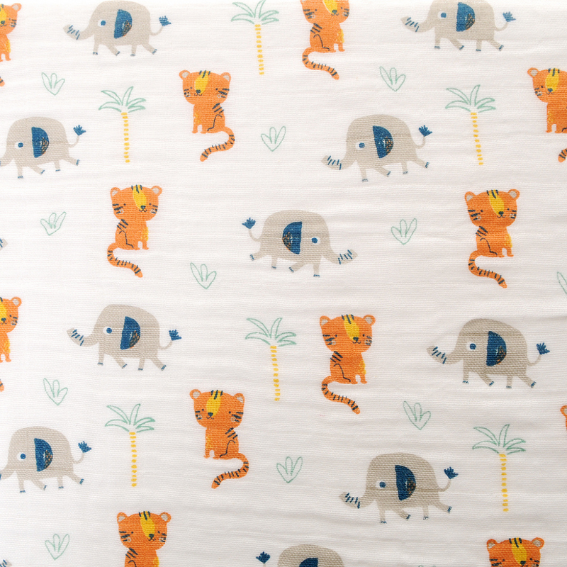 SAVANNA  ANIMALS MUSLIN SET