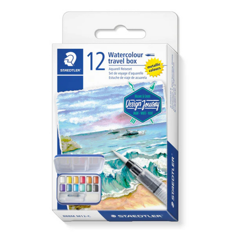 STAEDTLER Watercolor Paint Set - Travel Set