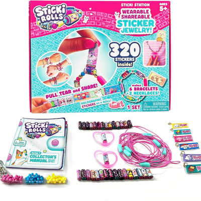 STICKI ROLLS Sticki Station - Ultimate DIY Sticker Jewellery Kit mulveys.ie nationwide shipping