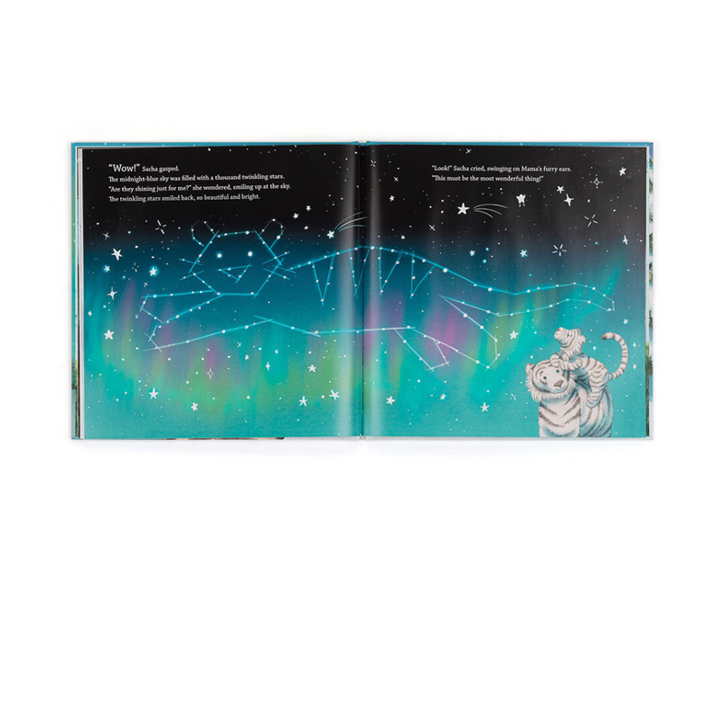 Jellycats Sacha and the Most Wonderful Thing Book