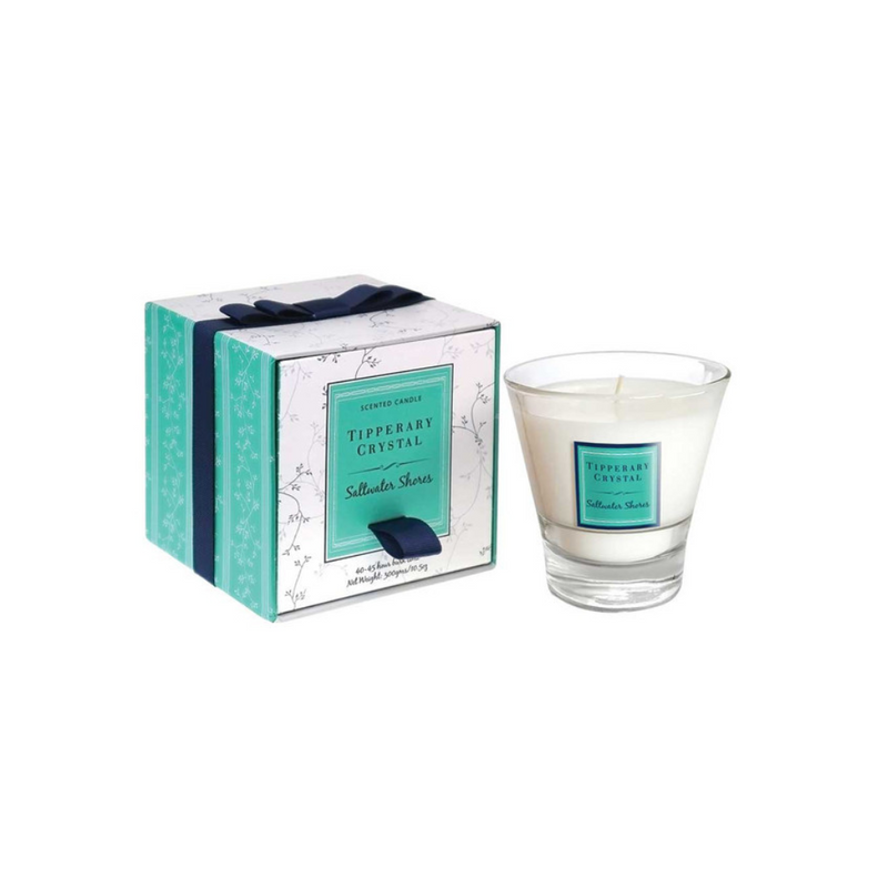 Saltwater Shores Filled Tumbler Glass candle