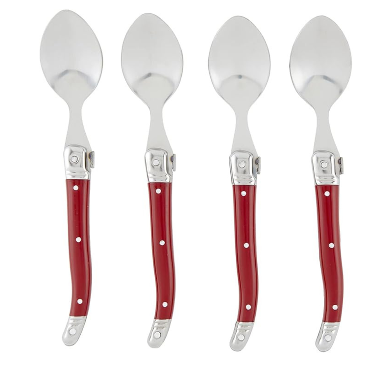 Santa Barbara Design Holiday Stainless Steel, Comfort and Joy-Charcuterie Spoon