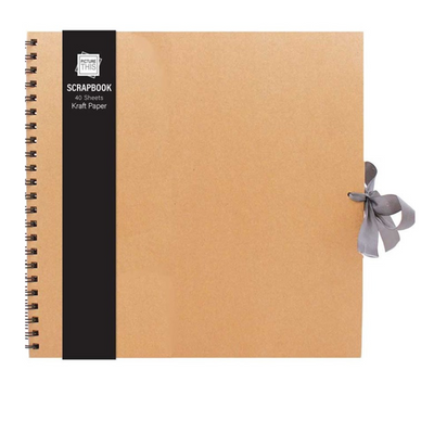 Scrap Book - 40 Sheet Kraft Paper mulveys.ie nationwide shipping