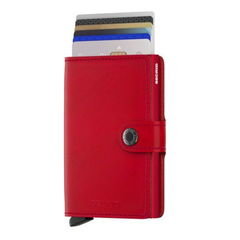 Secrid Mini Wallet Original Red Red
