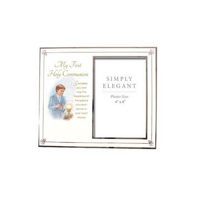 Communion Metal Photo Frame/Boy. Mulveys.ie