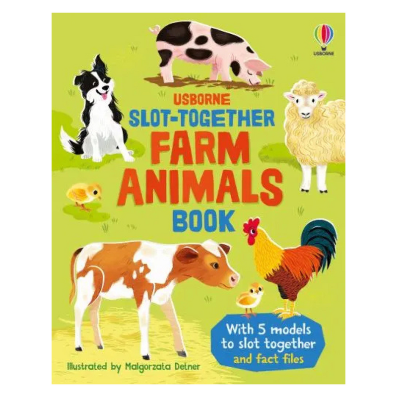 Slot together Farm  Animals book