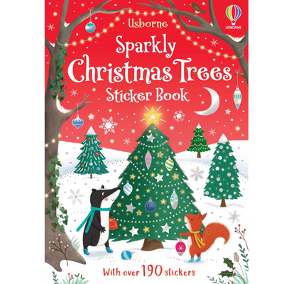 Sparkly Christmas Trees Sticker Book mulveys.ie nationwide shipping