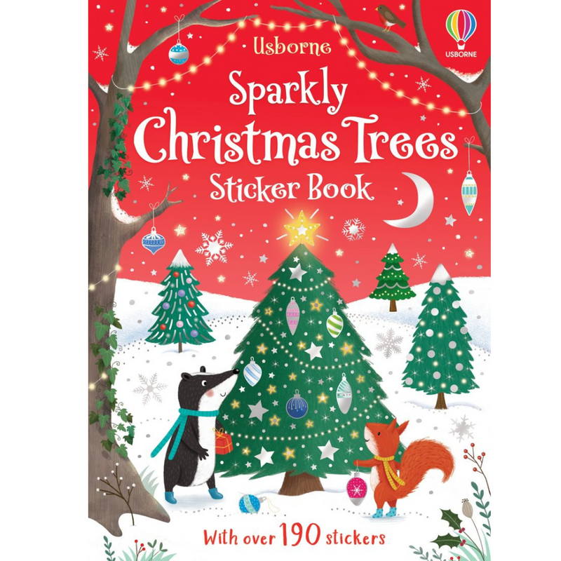 Sparkly Christmas Trees Sticker Book mulveys.ie nationwide shipping