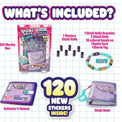 Sticki Rolls Sticki Book S2