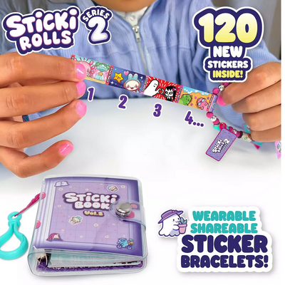 Sticki Rolls Sticki Book S2