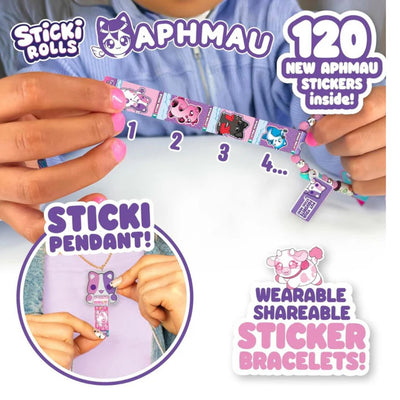 Sticki Rolls x Aphmau Pendant & Bracelet Set, Limited Edition