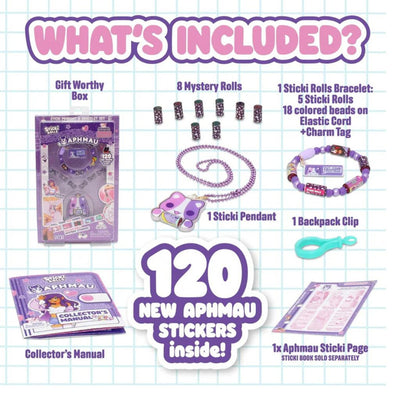 Sticki Rolls x Aphmau Pendant & Bracelet Set, Limited Edition