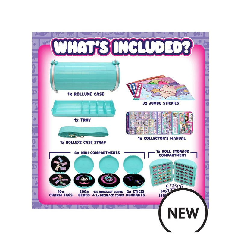 Sticki Rolls Jumbo Studio Rolluxe Handbag and Jewellery Making Kit