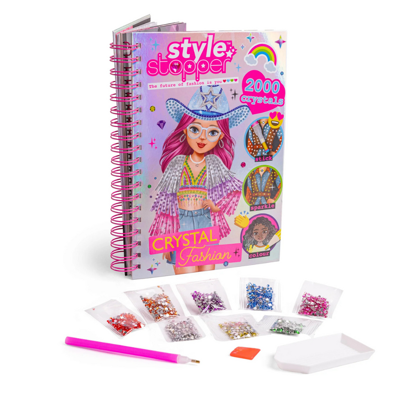 Stylestopper: Crystal Fashion Sketchbook: Crystal