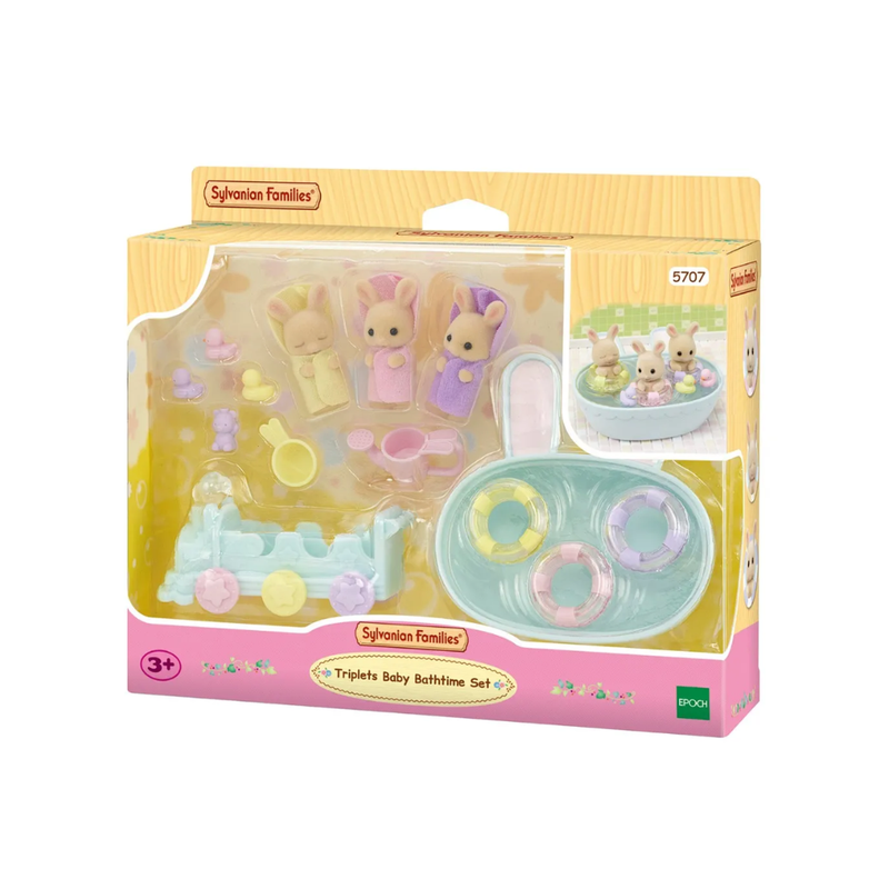 Sylvanian Families Triplets bath time. Mulveys.ie