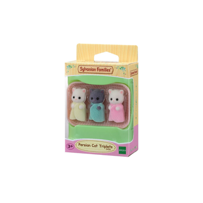 Sylvanian Families Persian cat Triplets. Mulveys.ie